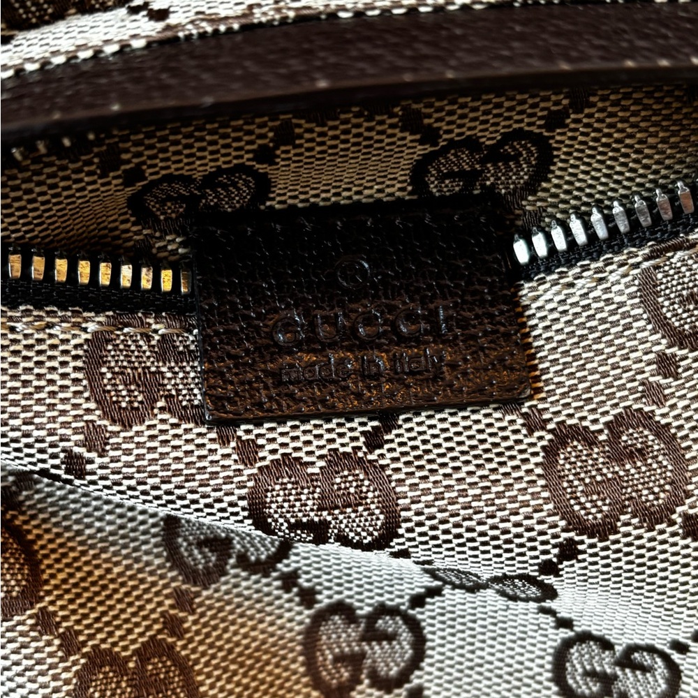 Gucci GG Monogram Double Pocket Belt Bag - Picture 10 of 16
